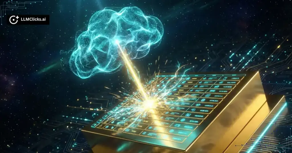 AI grounding process verifying structured data for generative search.